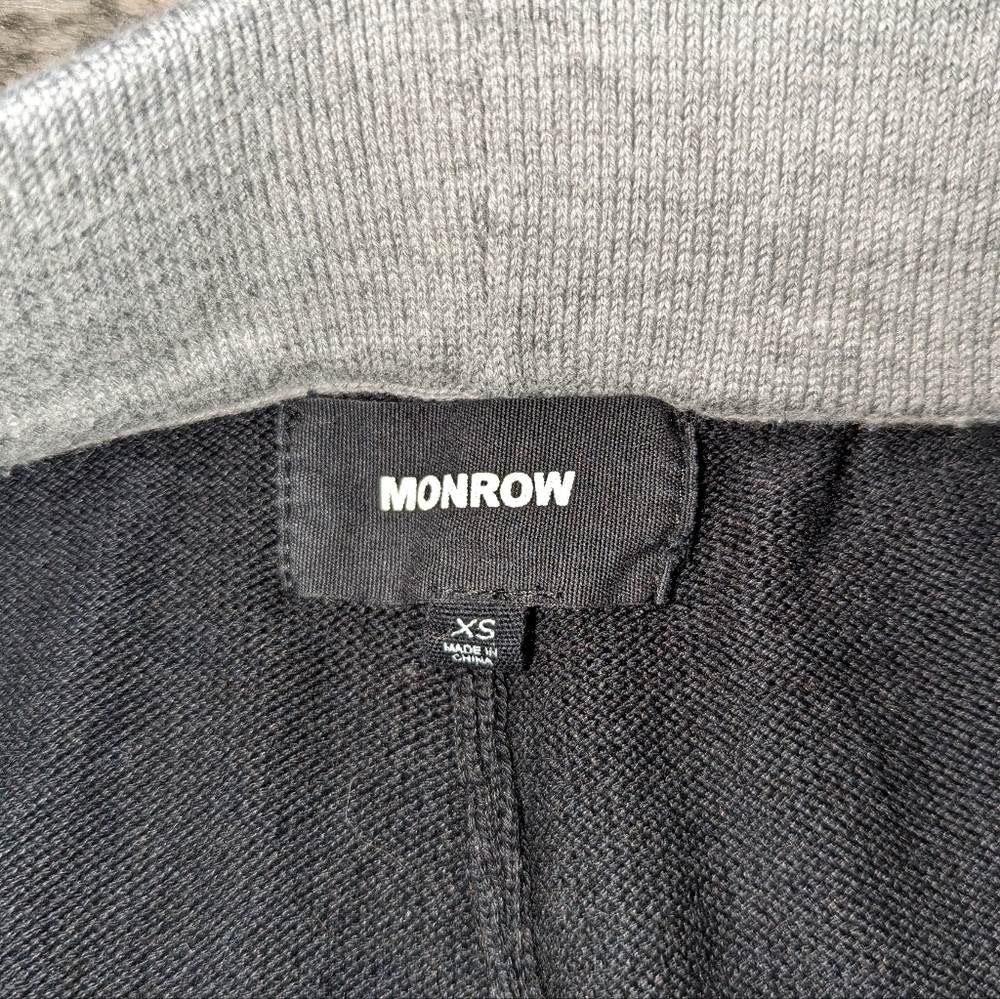 Monrow Color Block Knit Sweatpant Jogger Multi Women's XS - Picture 9 of 10